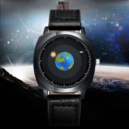 Women's Fashion Casual Innovative Earth Watch