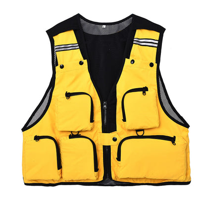 Multi-pocket Photography Vest Fishing Vest For Men And Women