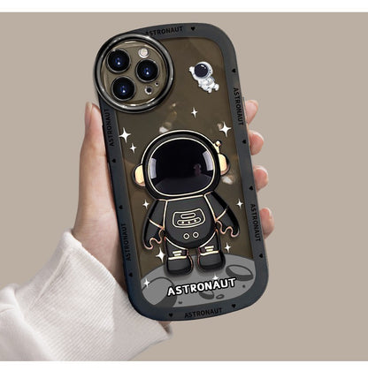 Space High-value Planet Astronaut Bracket Mobile Phone Case