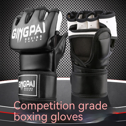 Adult Male And Female Half Finger Boxing Gloves Boxing Glove