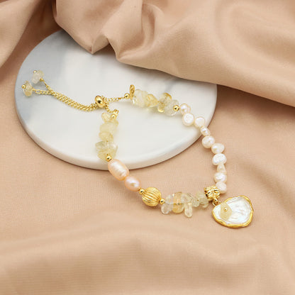 Natural Pearl Bracelet Cute Niche