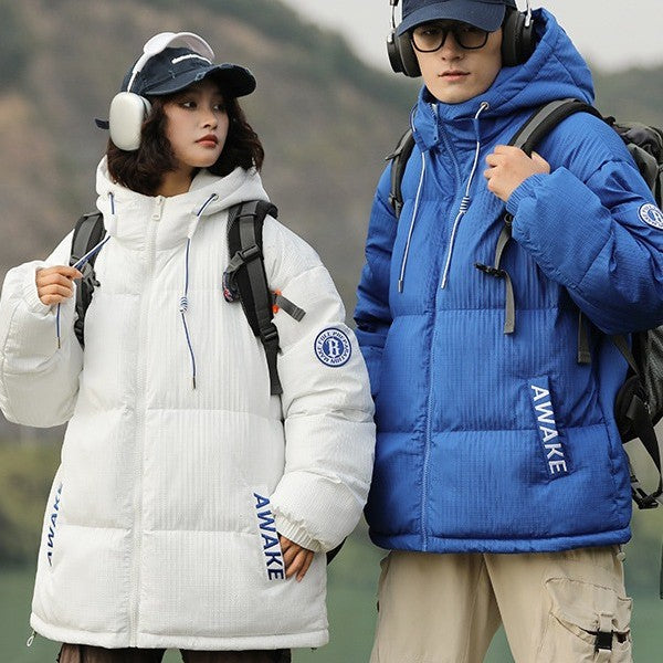 Couple Cotton Clothes Coat For Teenagers