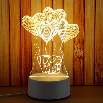 Bedroom bedside creative electronic night light