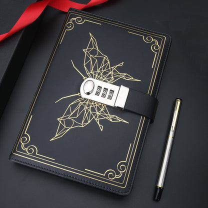 Exquisite Retro Notebook Hand Account Butterfly Codebook