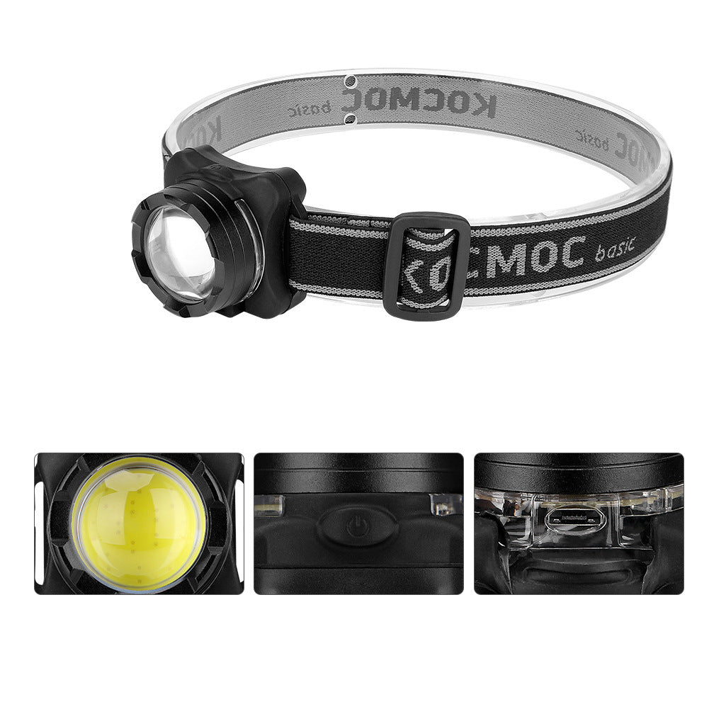 Outdoor Night Riding Mountaineering Strong Light Lighting Work Head Lamp