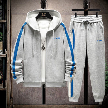 Casual Sports Suit Men's Loose Sportswear Hooded