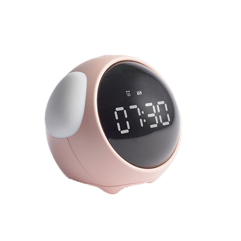 Alarm-Clock Wake-Up-Light Pixel Expression Home-Decoration Digital Electronic Cute Multi-Function