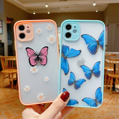 XS SE Butterfly Case for Mobile Phone Case