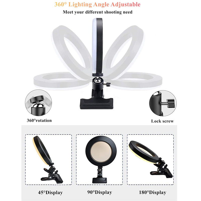 Cross Border Special Lighting For Desktop Clip Mobile Computer Video Conference