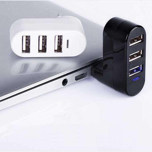 USB splitter usb hub splitter multi-interface spin color 2.0 high speed expansion hub HUB