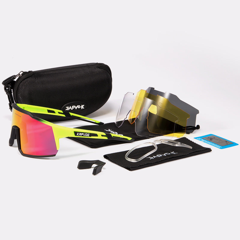 Cycling Glasses Polarized Goggles Mountain Road Bike Glasses