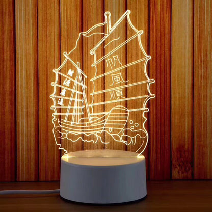 Bedroom bedside creative electronic night light