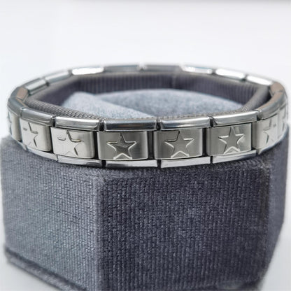 Stainless Steel Five-pointed Star Steel Bracelet