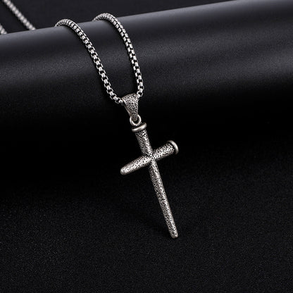 Fashion Vintage Pattern Cross Necklace