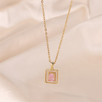 Light Luxury Design Pendant Necklace