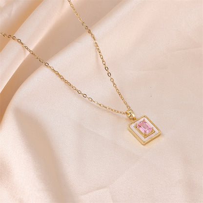 Light Luxury Design Pendant Necklace