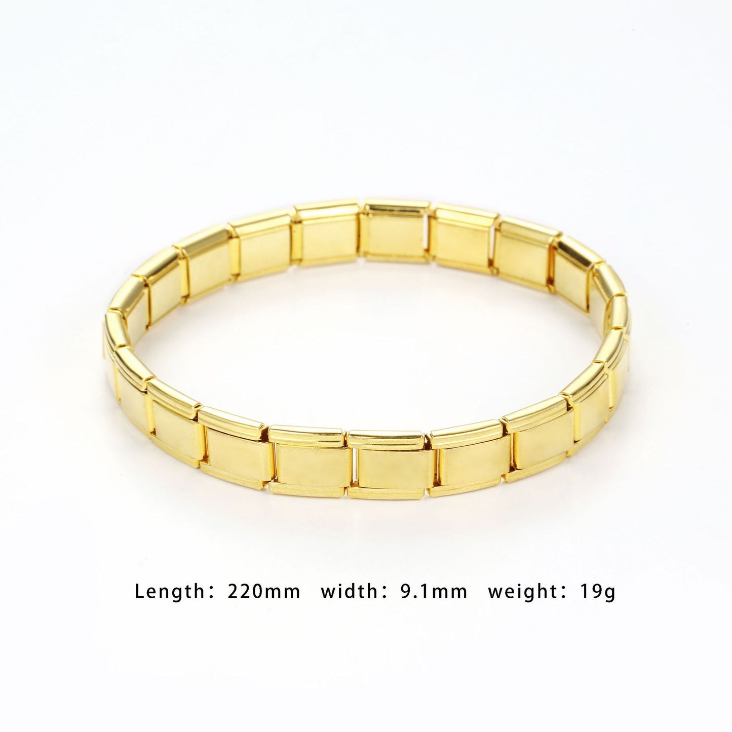 Punk Minimalist Stainless Steel Spring Bracelet Jewelry