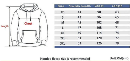 Supernatural Printed Hoodie Fashion Sportswear