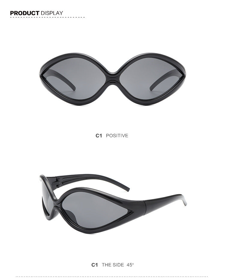 Fashion Trend Y2g Personality Future Style Sunglasses