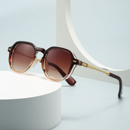 Trendy Street Photo Modern Charm Retro Sunglasses