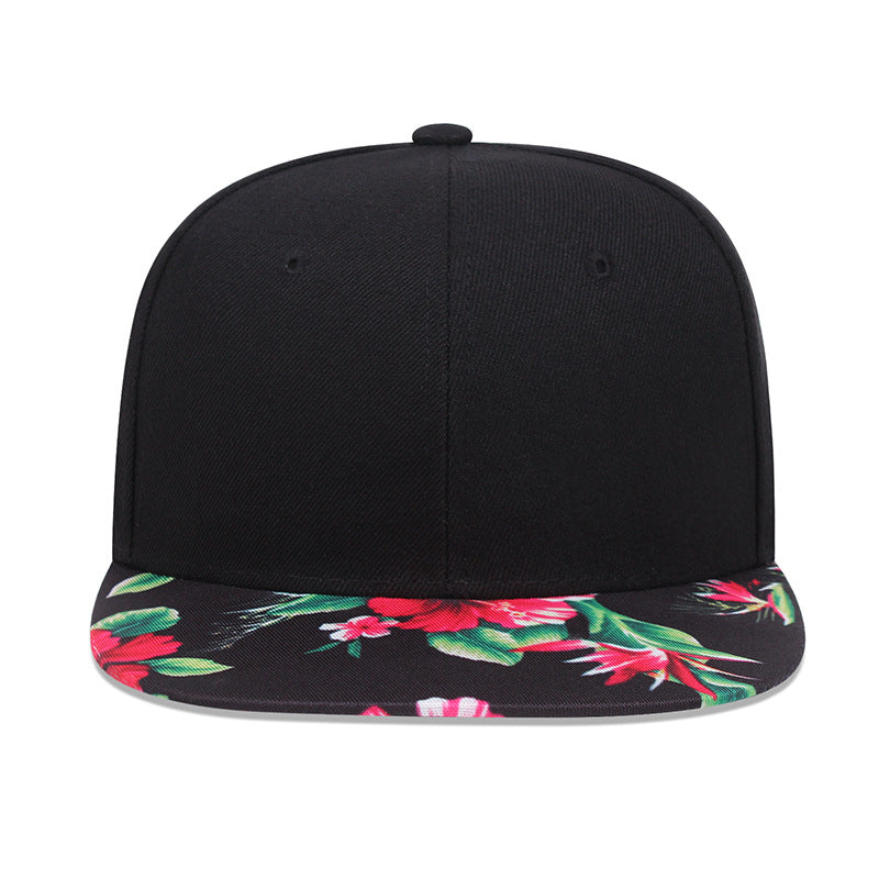 Unisex All-matching Hip Hop Simple Flat-brimmed Cap