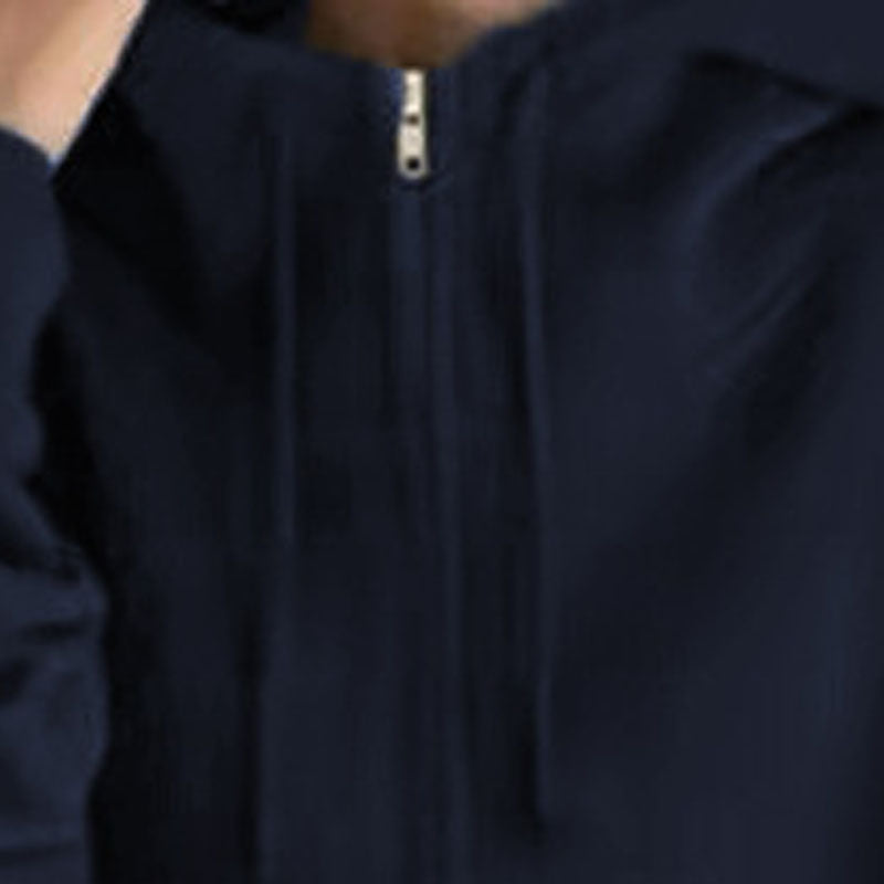 Street Hooded Zipper Hooded Long Sweatshirt Sweater