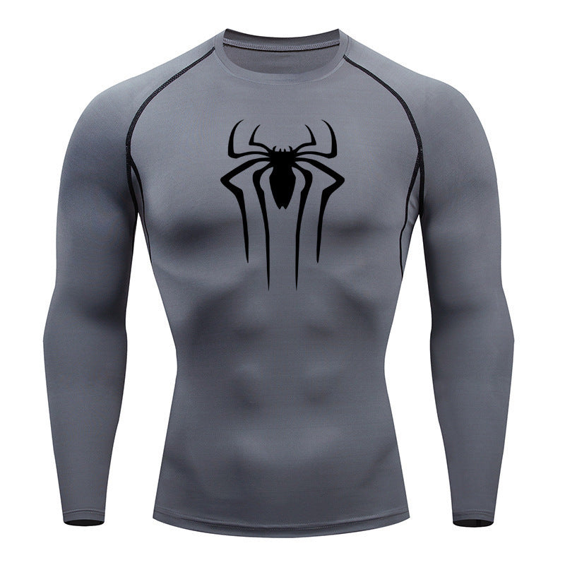 Long Sleeved Men's Sports Bottom Coat Breathable Polyester