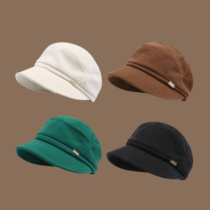 Fashion Hat Children's Autumn And Winter Warm Fisherman Hat Retro Duck Tongue Makes Face Look Smaller