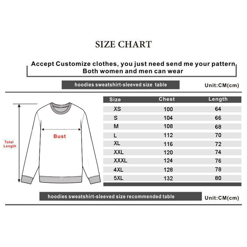 Printed Casual Women's Loose Crew Neck Top