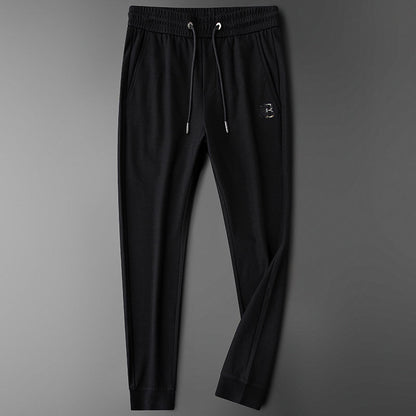 Sports Pants Ankle-tied Loose Men's Cropped