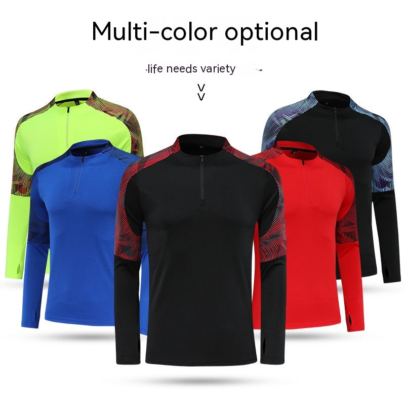 Soccer Suit Set Men's Long Sleeve Training Clothes Competition Team