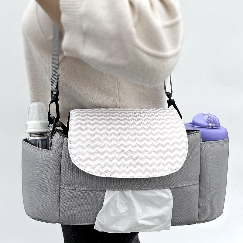 Baby Carriage Saddle Bag Multi-functional Outing Mummy Bag