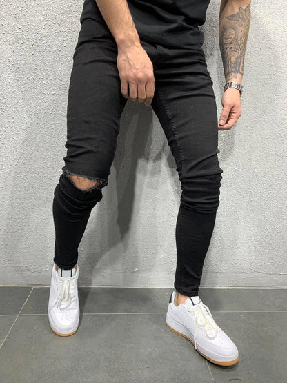 Men's Stretch Skinny Jeans Cut Men's