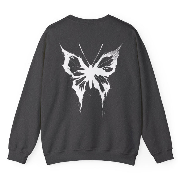 Women's Minimalist Butterfly Printed Hoodie