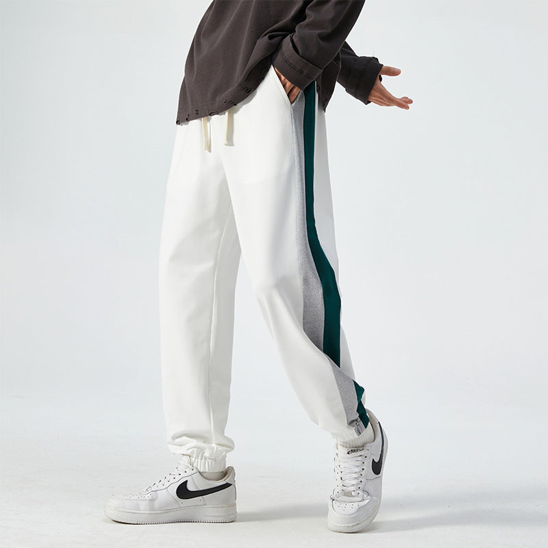 Men's Fashion Casual Ankle-tied Sports Loose Oversized Long Pants