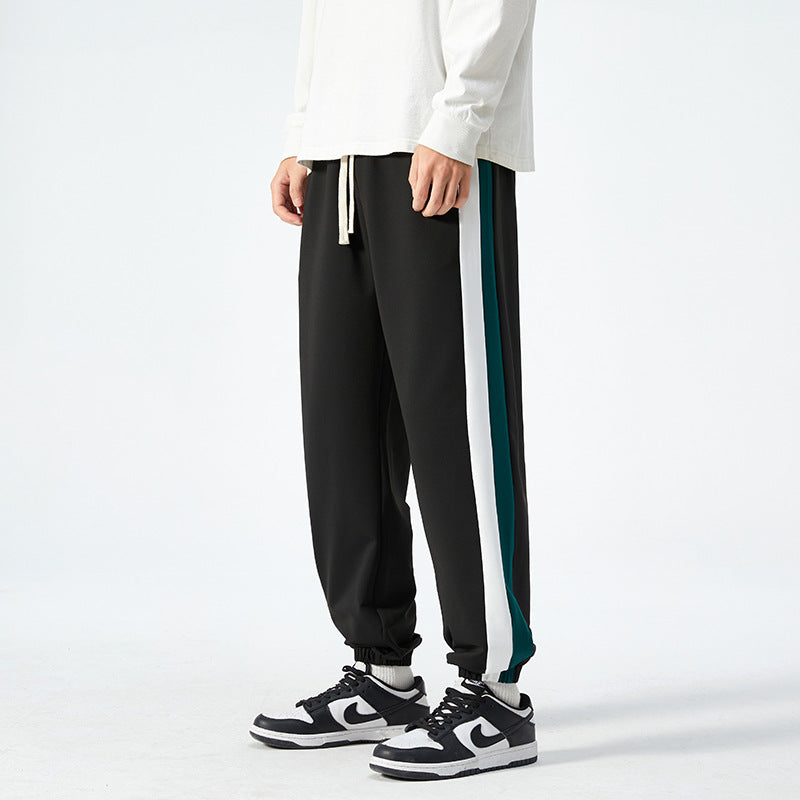 Men's Fashion Casual Ankle-tied Sports Loose Oversized Long Pants