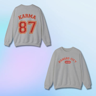 European And American Autumn And Winter Round Neck Letter Karma Sweatshirt