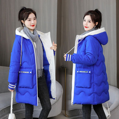 Mid Length Down Cotton Coat