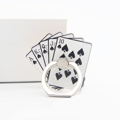 Poker shaped ring buckle bracket