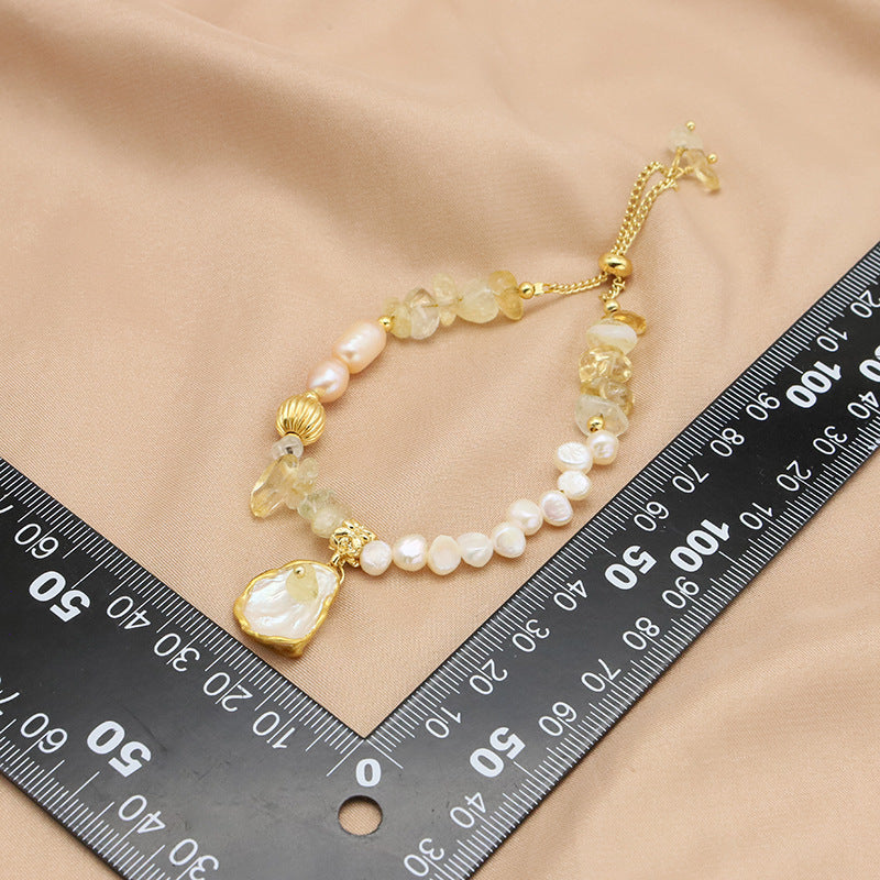 Natural Pearl Bracelet Cute Niche