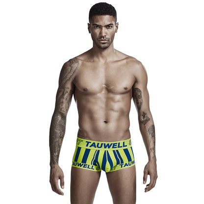 Vertical Stripes Fashion Sports Trendy Men's Underwear