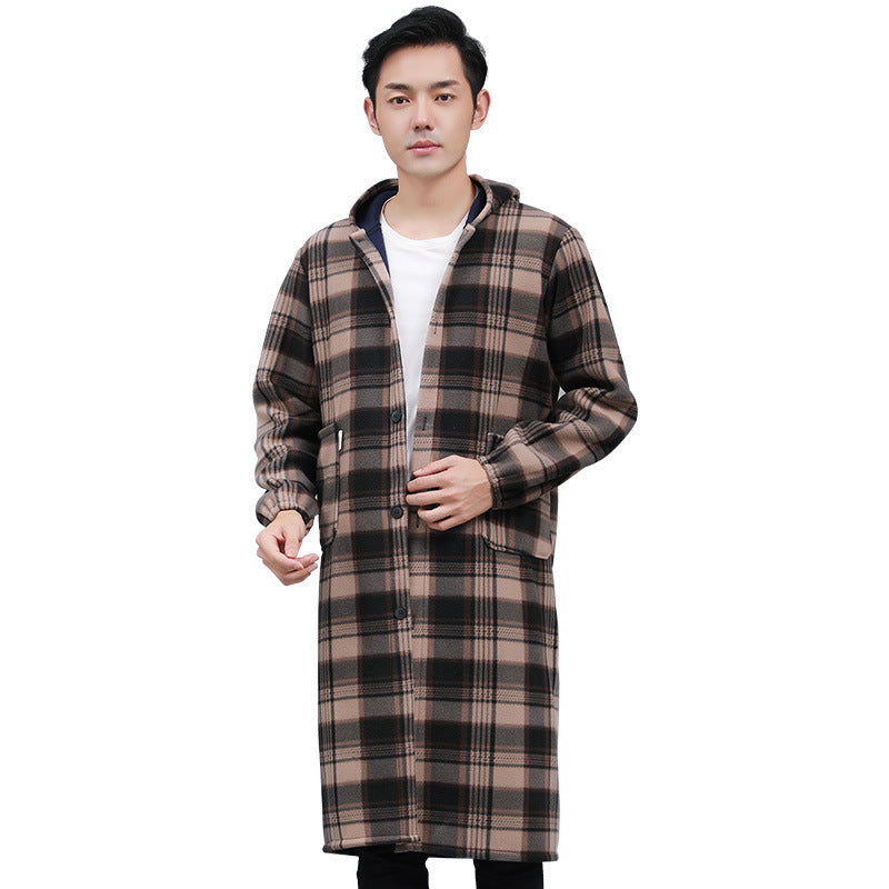 Lengthened Winter Warm Overclothes Men And Women