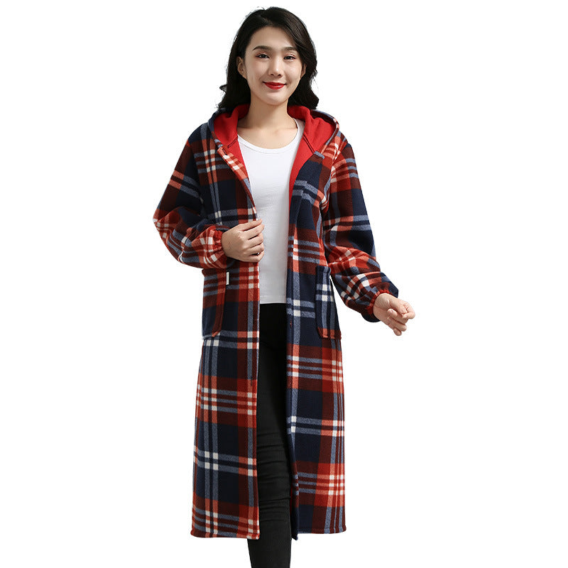 Lengthened Winter Warm Overclothes Men And Women