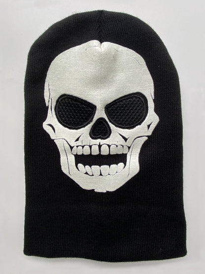 Skull Luminous Knitted Hat Sleeve Cap