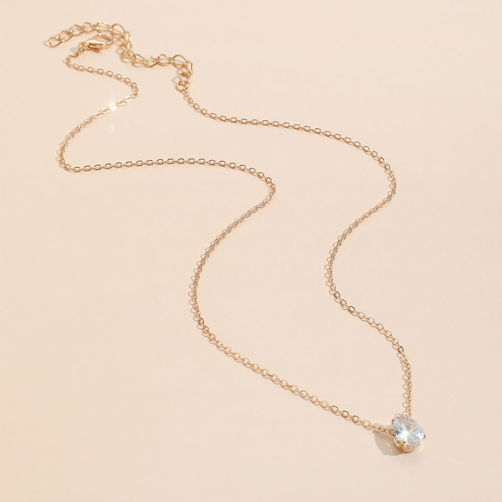 Pendant Retro Easy-to-match Women's Necklace Chain