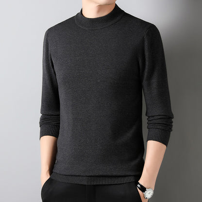 Long Sleeve Bottoming Casual All-match Round Neck Sweater Stretch Top