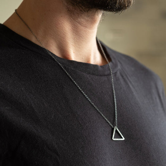 Men's And Women's Fashion Titanium Steel Pendant Necklace