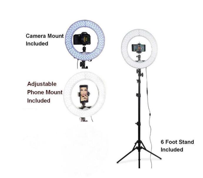 Mobile Phone Live Selfie Anchor Round LED Fill Light