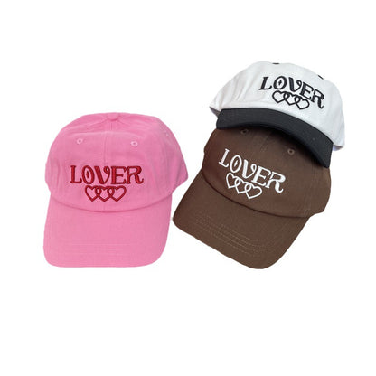 Girly Style Soft Top Baseball Korean Style All-match Letters Sweet Peaked Cap