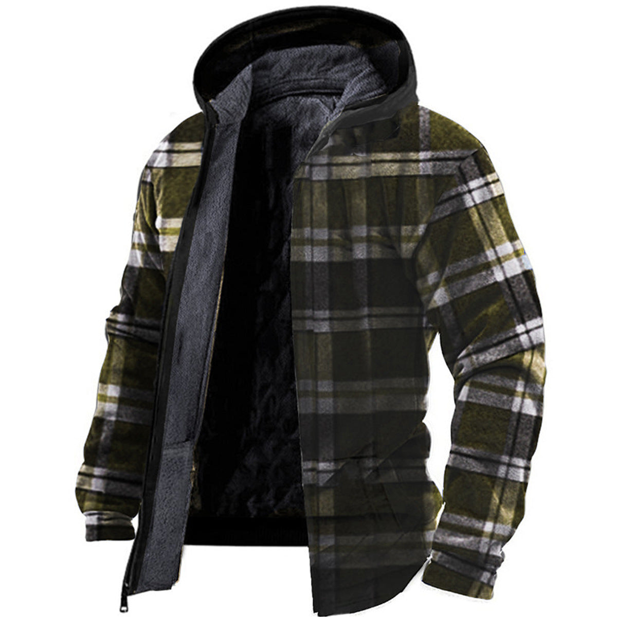 Winter Men's Hooded Printed Hoodie